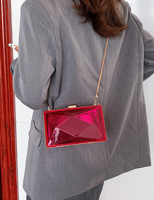 Fashion Red Chain Shoulder Bag