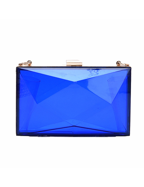 Fashion Blue Chain Shoulder Bag