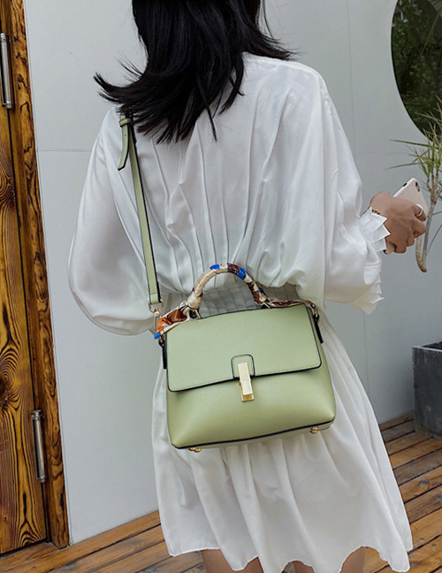 Fashion Green Ribbon Shoulder Bag Crossbody Bag