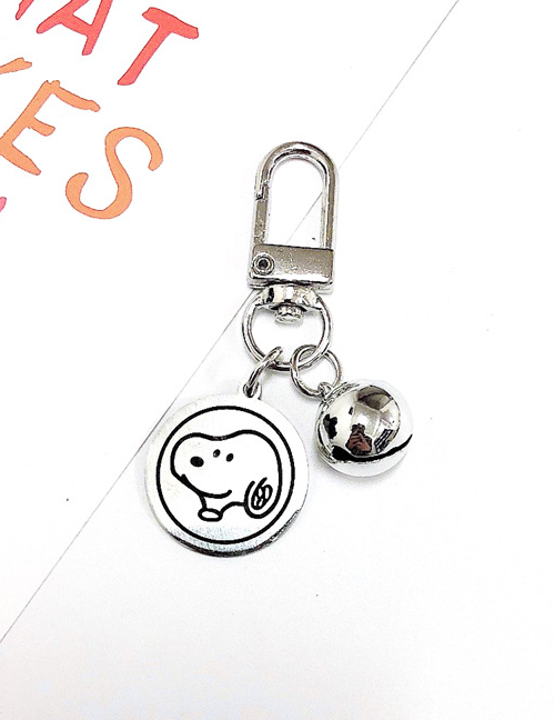 Fashion Snoopy Cartoon Avatar Keychain Bag Earphone Set Pendant Tag