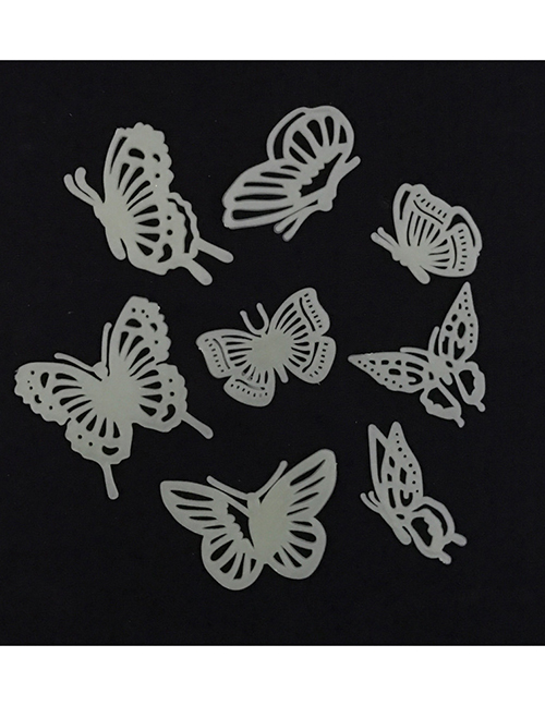 Fashion 4.5-6.5cm Hollow Butterfly Luminous Bedroom Wall Sticker