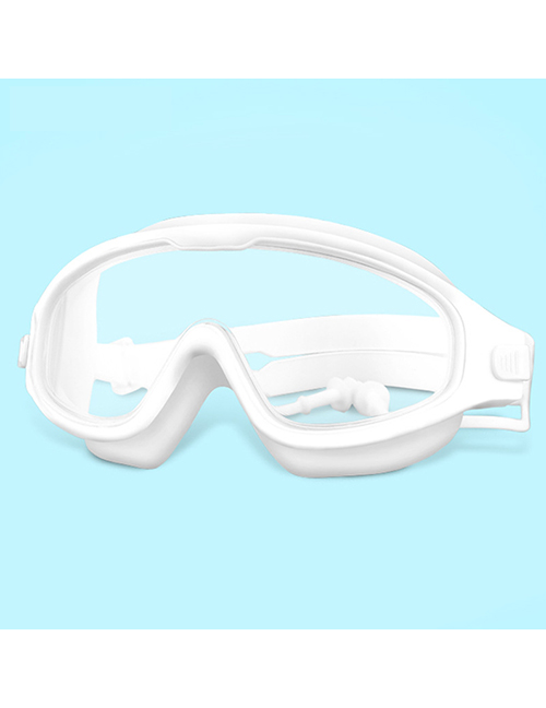 Fashion Transparent White High-definition Childrens Goggles