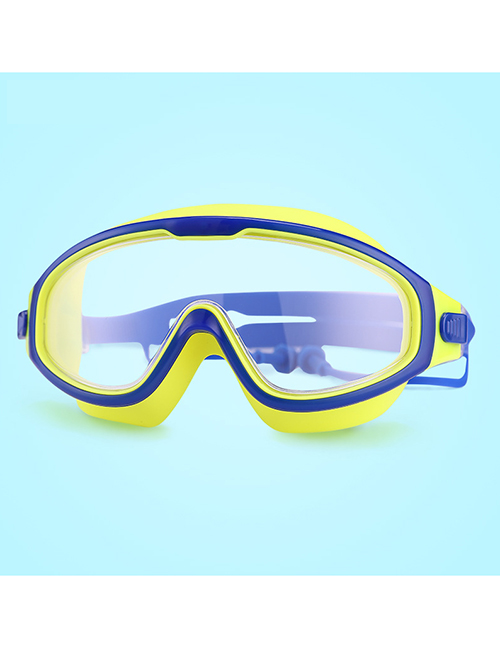 Fashion Transparent Blue High-definition Childrens Goggles