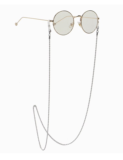 Fashion Silver Twist Stainless Steel Chain Anti-skid Glasses Chain