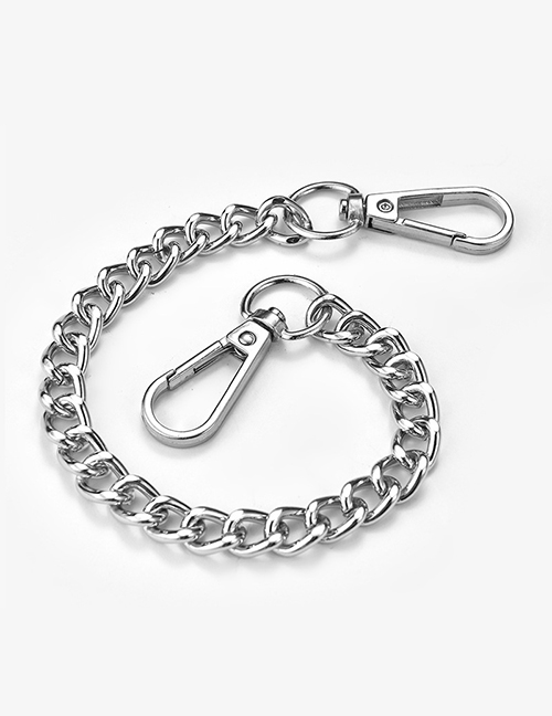 Fashion No. 5 Chain Alloy Lock Chain Jeans Waist Chain