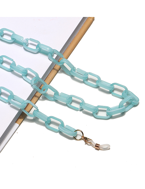 Fashion Blue Acrylic Thick Chain Glasses Chain