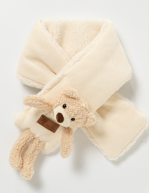 Fashion Bear Mi Bai Little Bear Rabbit Doll Thickened Warm Children Scarf