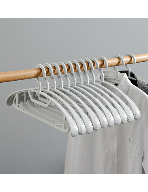 Fashion Shoulder Width-gray (single Price) Non-marking Multifunctional Non-slip Hanger