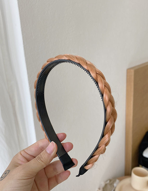 Fashion Natural Black Geometric Wig Twist Braided Headband