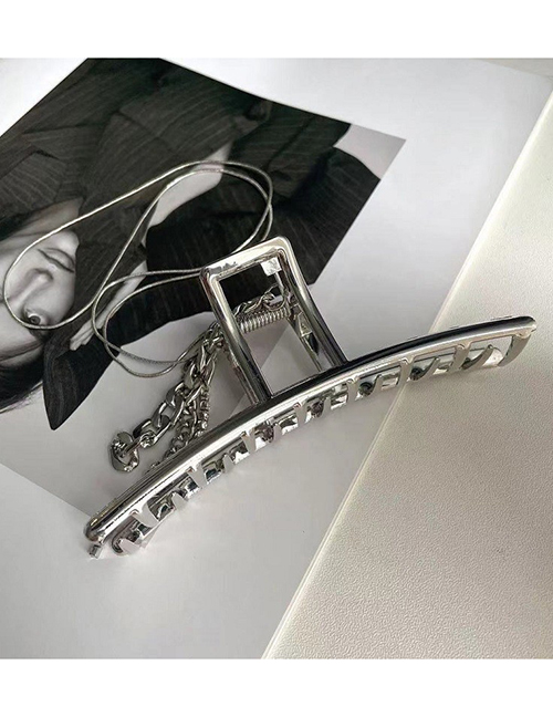 Fashion 7# Silver-tassel Alloy Tassel Gripper