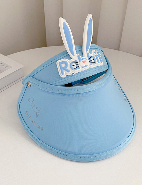 Fashion Et5616 Blue One Size Recommended Around 2-12 Years Old Chemical Fiber Rabbit Ears Children's Empty Top Hat
