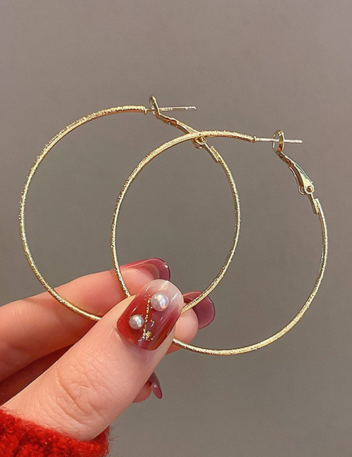 Fashion 33#gold Color Alloy Geometric Round Earrings