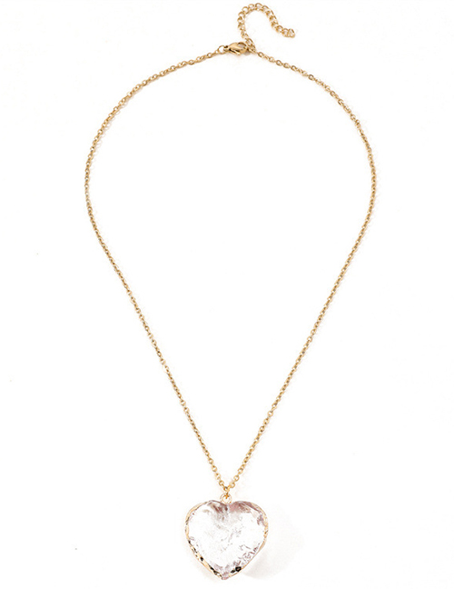 Fashion Love Crystal Heart Necklace