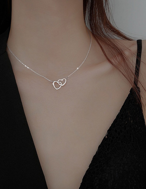 Fashion 3# Alloy Heart Necklace