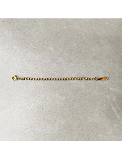 Fashion 8cm-gold Color Stainless Steel Geometric Tail Chain Extension Chain