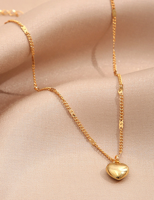 Fashion 3# Alloy Heart Necklace