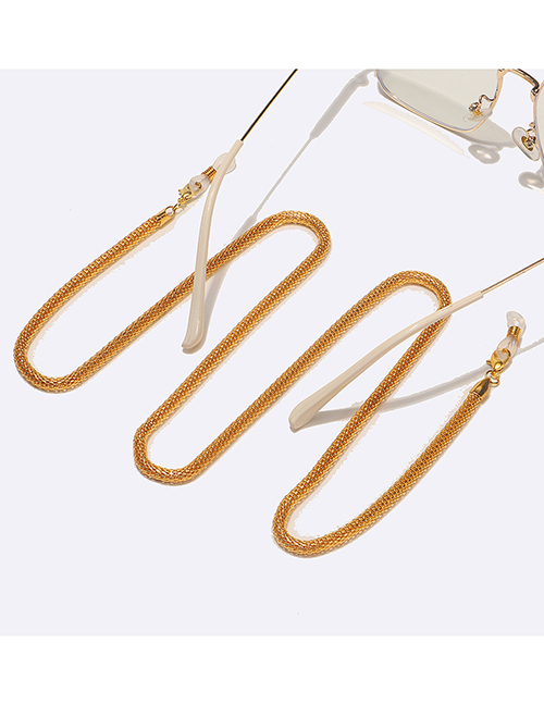 Fashion Gold Metal Geometric Hollow Chain Glasses Chain