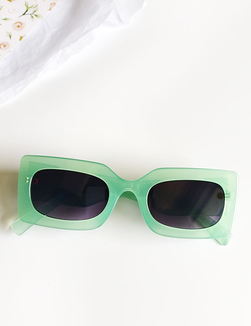 Fashion Green Pc Frame Sunglasses