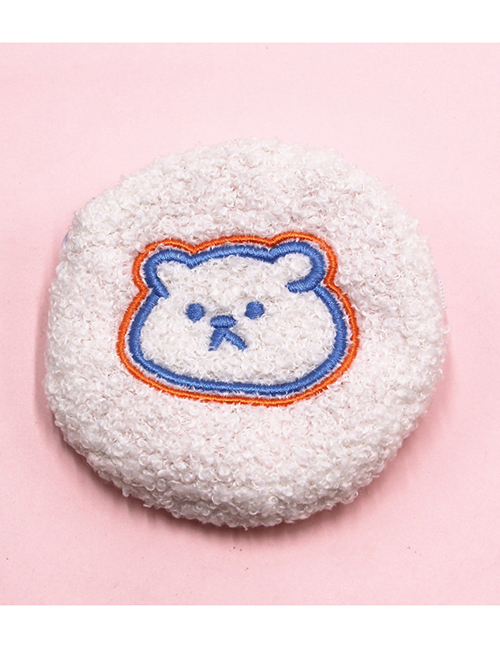 Fashion Bear Plush Cloud Smiley Bear Cosmetic Bag