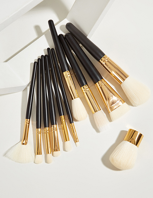 Fashion 11 Black Gold 11-black Gold-makeup Brushes