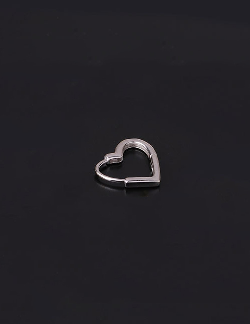 Fashion Silver Color 14# Irregular Micro-inlaid Zircon Geometric Alloy Earrings