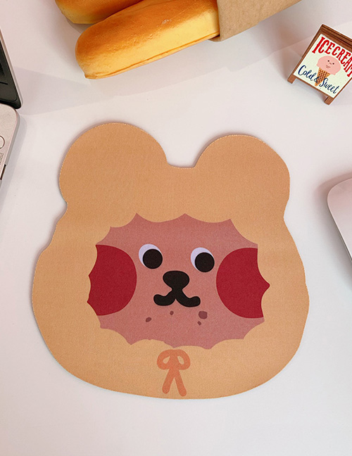 Fashion Persuade The Bear Little Bear Thickened Small Computer Non-slip Mouse Pad