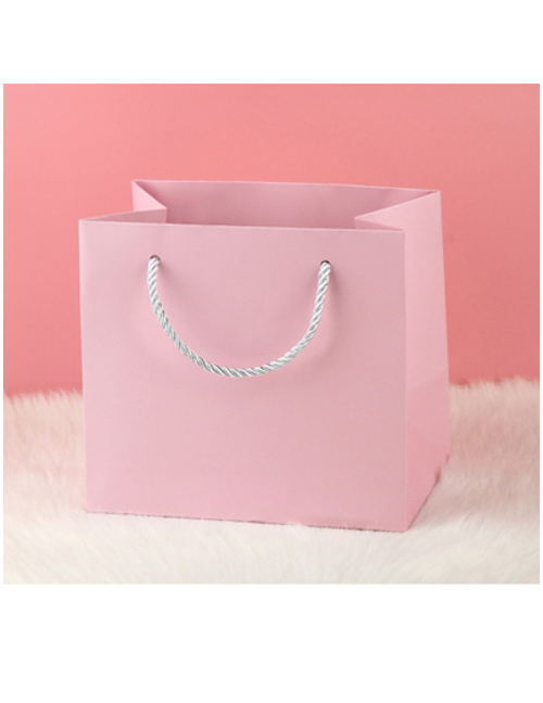 Fashion Pink Handbag Unmarked Gift Box Tote Bag
