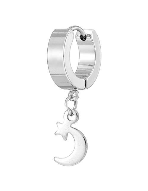 Fashion Xingyue Alloy Love Crescent Letter Earrings
