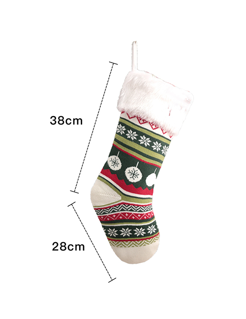 Fashion Christmas Snow Socks Christmas Knitted Christmas Stockings