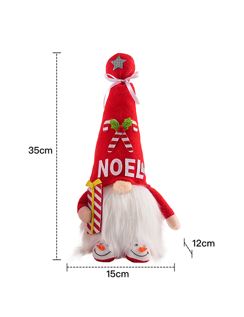 Fashion Luminous Gift Package Faceless Elderly (live) Christmas Doll With Lights And Faceless Doll Ornaments