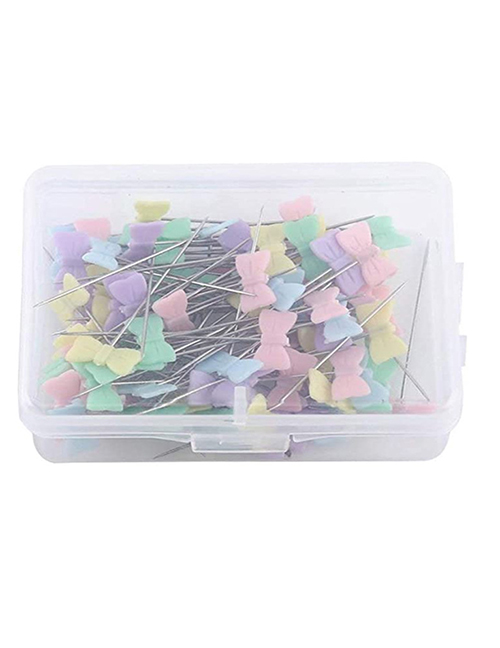Fashion Bow Tie 100 Pieces Bowknot Sewing Fixed Needle (100pcs/box)