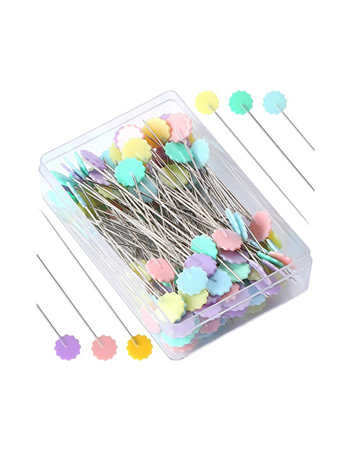 Fashion 100 Pieces Of Plum Blossoms Plum Sewing Fixed Needle (100pcs/box)