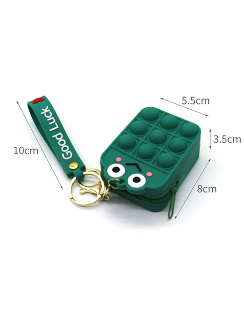 Fashion Frog Silicone Press Fruit Letter Bar Coin Purse