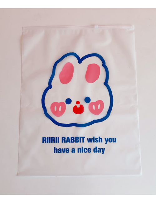 Fashion Soft Cute Rabbit (extra Large) Cartoon Printed Clothes Sealed Bag