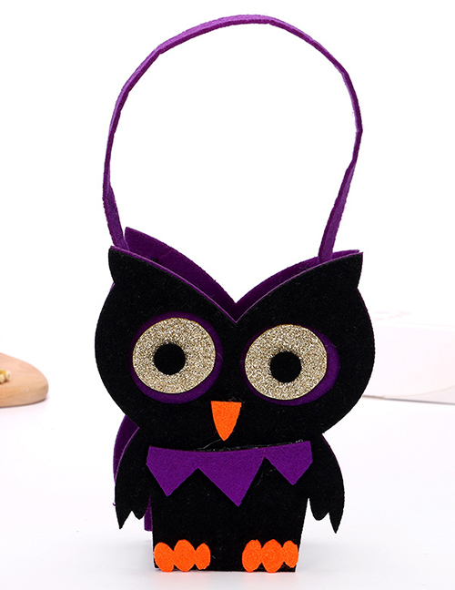 Fashion Owl Halloween Non-woven Tote Bag