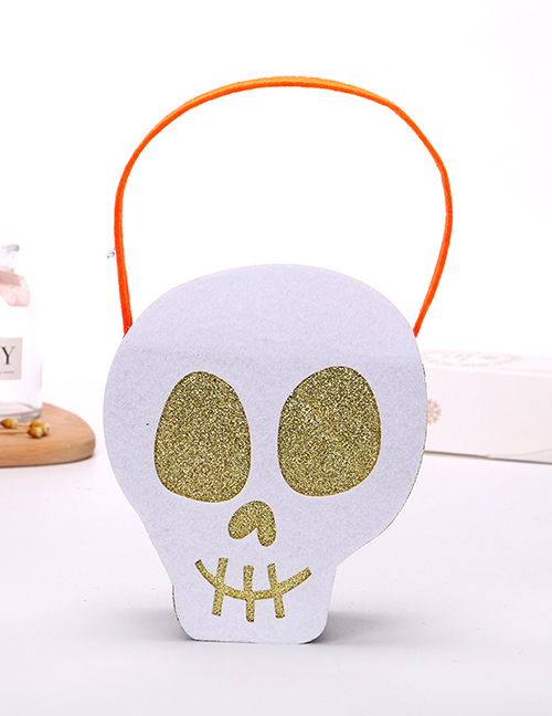 Fashion Skull Halloween Non-woven Tote Bag