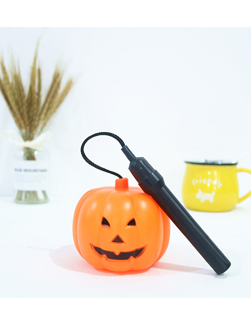 Fashion Ordinary Portable Pumpkin Lantern Trumpet (with Light) (with Electronics) Halloween Portable Pumpkin Lantern