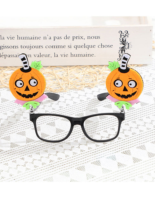 Fashion Pumpkin Halloween Pumpkin Witch Skull Glasses Frame