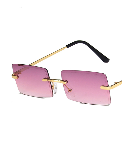 Fashion Gradual Purple Blessing-side Sunglasses