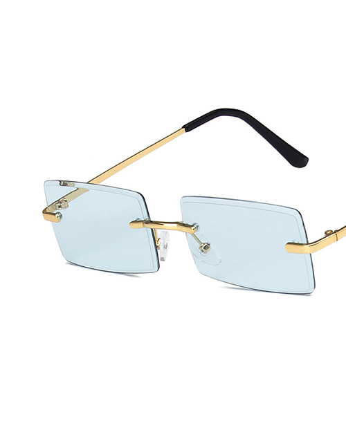 Fashion Shallow Green Blessing-side Sunglasses