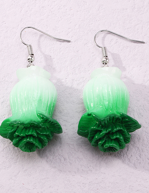 Fashion Chinese Cabbage Vegetable Corn Eggplant Carrot Earrings