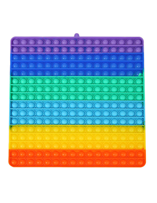 Fashion Rainbow Quartet Rainbow Decompression Press Toy