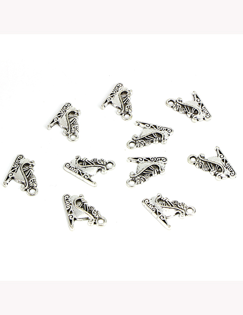 Fashion Pack Of 10 Alloy Christmas Sleigh Diy Accessories 10pcs