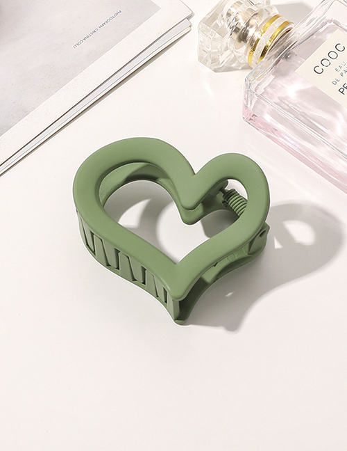 Fashion Fruit Green Frosted Love Clip