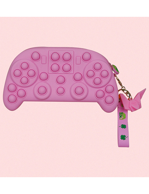 Fashion Pink Silicone Push Game Console
