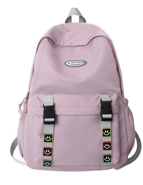 Fashion A Large Capacity Backpack With Nylon Belt Buckle