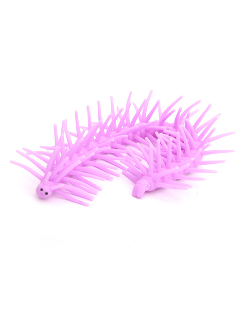Fashion Centipede Purple Soft Rubber Centipede Lala Bracelet