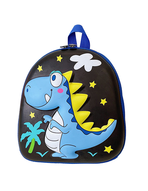 Fashion Black Children's Cartoon Unicorn Eggshell Backpack