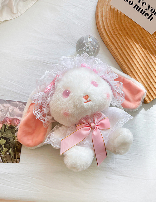 Fashion Bunny-pink Lolita Plush Bunny Backpack