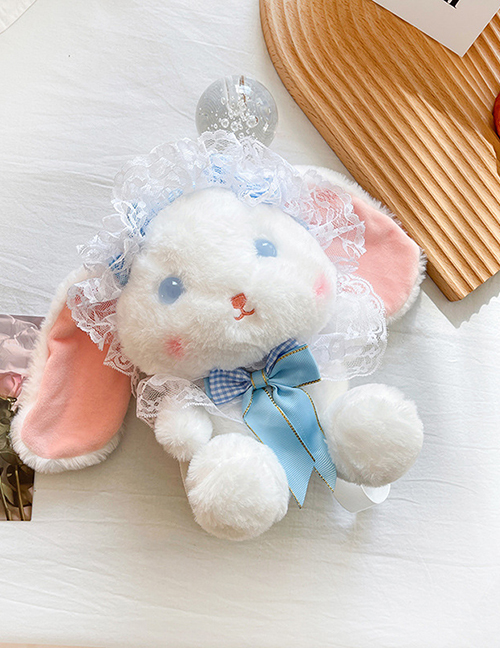Fashion Bunny-blue Lolita Plush Bunny Backpack